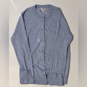J.Crew Factory Light Blue Cardigan Size Small